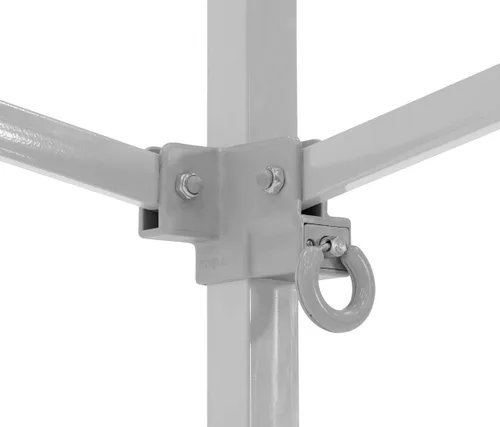 Vista 12 de E-Z UP Eclipse - Toldo de refugio instantáneo, 10 x 10 pies, marco de acero blanco y parte superior azul rey de grado profesional