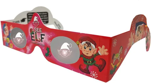 Vista 2 de 24 pares – 3D ojos de vacaciones gafas – 14 diferentes – oso de peluche – cascabeles – cada uno en manga