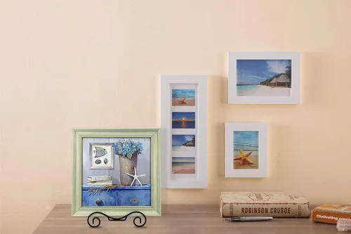 Vista 5 de Soporte de placa de hierro para exhibición, soporte de exhibición de 8 pulgadas con trípode negro ajustable, soporte de exhibición para caballete