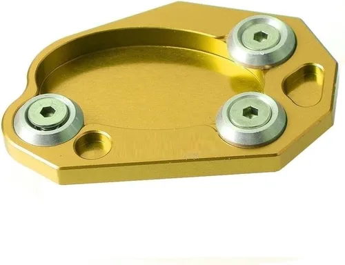 Vista 6 de SCUUBE Para Kawasaki para Versys 650 2007-2009 Soporte lateral de pie de motocicleta Almohadilla de extensión de soporte CNC Placa de soporte Negro