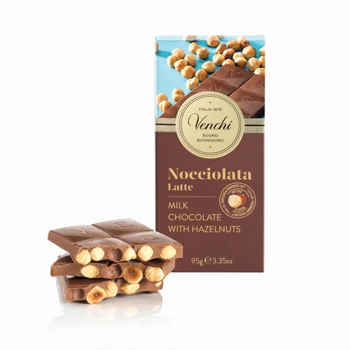 Vista 12 de Venchi Cuor di Cacao Barra de chocolate extra oscuro 75% 3.52oz (paquete de 2)