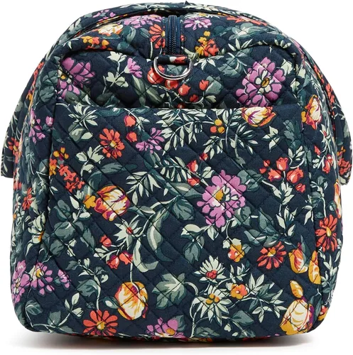 Vista 8 de Vera Bradley Bolsa de viaje mediana de algodón para mujer