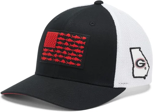 Vista 40 de Columbia Gorra unisex PFG de malla XXL, protección solar, talla única