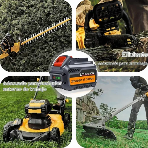 Vista 7 de FSKE Reemplazo de 180Wh DCB609 para batería Dewalt 60V DCB606 DCB612 2 Gran capacidad compatible con herramientas eléctricas Dewalt 60V Max