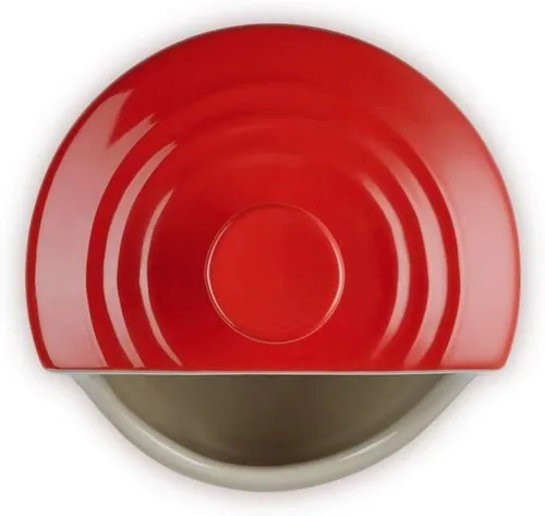 Vista 4 de Le Creuset Alcachofa de sal de gres, 10 onzas., Cerise