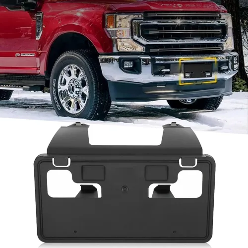 Vista 27 de Marco de matrícula frontal compatible con Chevy Colorado ZR2 2023 2024 2025, soporte de montaje para marco de matrícula, repuesto # 85553155