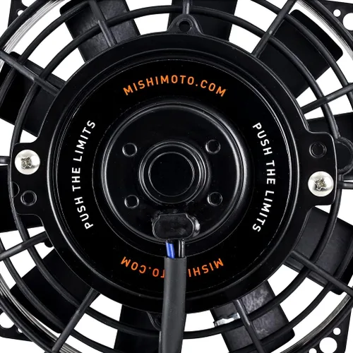 Vista 3 de Mishimoto MMFAN-6 - Ventilador eléctrico delgado para radiador, ajuste universal de 6 pulgadas, 12 voltios, negro