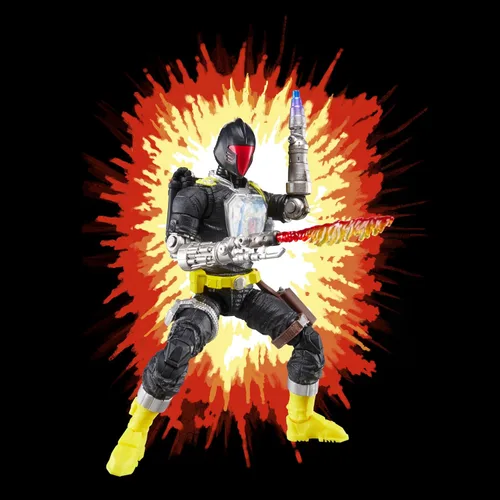 Vista 6 de G.I. Joe Classified Series Retro Cardback B.A.T. (Battle Android Trooper), figura de acción coleccionable de 6 pulgadas con 11 accesorios