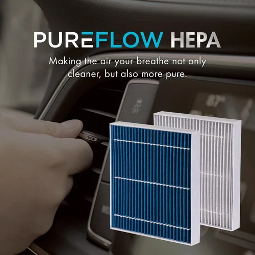 Vista 6 de Filtro de aire de cabina Pureflow HEPA PC99525HX Compatible con Hyundai Palisade 2020-22