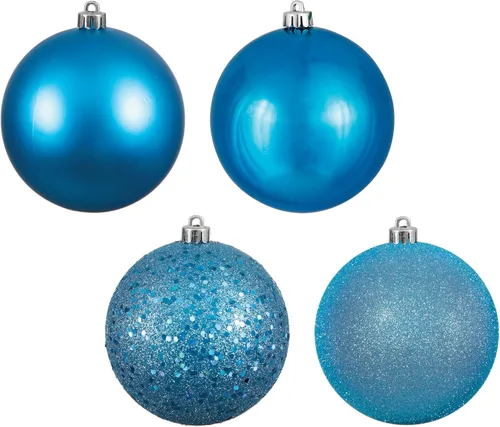 Vista 34 de Vickerman Adorno de Bola de 24" Oro Antiguo, 4 Acabados, 24 por Caja