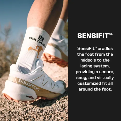 Vista 8 de Salomon Zapatillas de correr Speedcross 5 Trail para mujer, Azul Patchwork, B(M) US