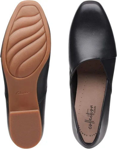Vista 8 de Clarks Mocasín Juliet Palm para mujer, Negro