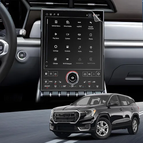 Vista 8 de Protector de pantalla digital de 12.3 pulgadas para GMC Sierra 1500 SLE/Elevation/SLT Nano Film HD Clear 6H Scratchatch, 12.3 pulgadas, cúmulo
