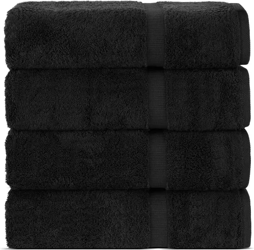 Vista 90 de Chakir Turkish Linens - Toallas turcas de 100% algodón, suaves y absorbentes (12 paños, color gris)