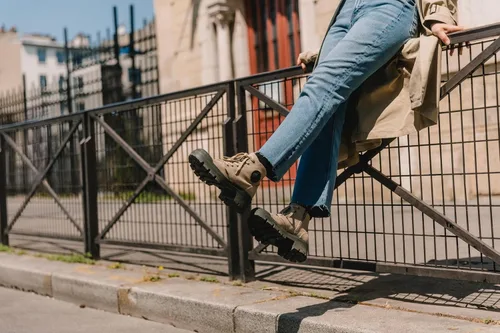 Vista 2 de Palladium Bota Pallabase de Sarga para Mujer