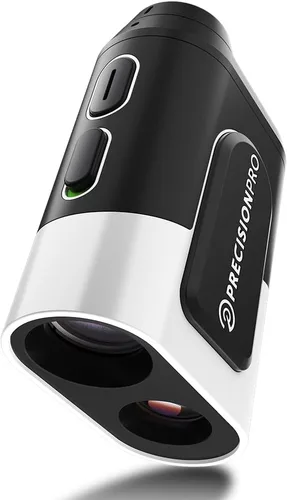 Precision Pro NX9 Golf Rangefinder with Slope Switch – 900 Yards Laser Range Finder, Flag Lock Vibration, 6X Magnification, Magnetic Cart Mount,