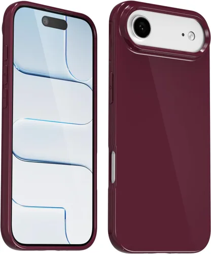 Vista 197 de Svanove para iPhone 7 Plus/ 8 Plus, funda de silicona, de goma suave brillante y gel de jey lindo, funda protectora de plástico simple y lisa