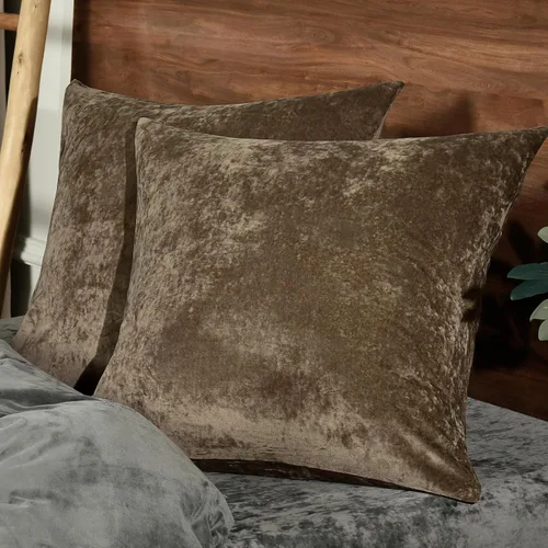 Vista 18 de PHF Fundas de almohada de terciopelo real, 24 x 24 pulgadas, sin rellenos, paquete de 2 fundas de cojín de color degradado, ultra suaves