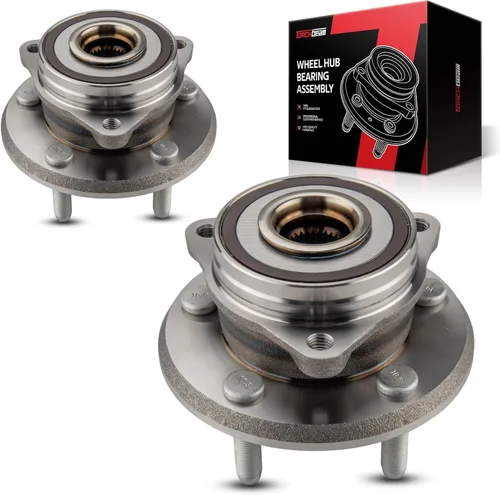 Vista 12 de Conjunto de cojinetes de buje de rueda delantera Torchbeam 513347 para Mazda CX-5 2013-2022, 2014-2021 Mazda 6 Rodamiento de rueda de 5 lengüetas