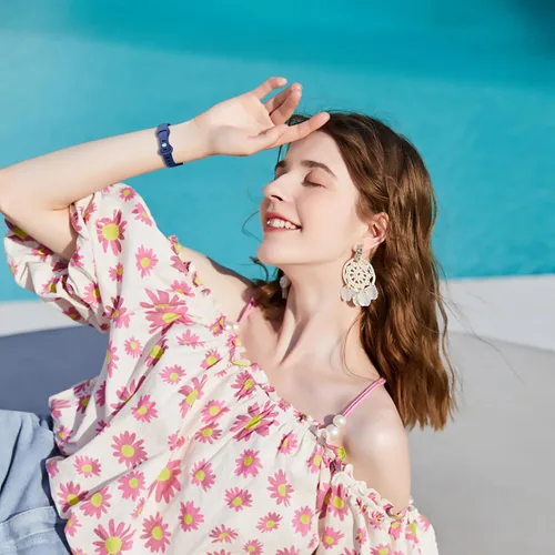 Vista 6 de 3 Pack Slim Silicone Watch Bands Compatible with Garmin Lily 2,14mm Soft Thin Narrow Band Sport Replacement Wristband for Garmin Lily 2 / Lily 2