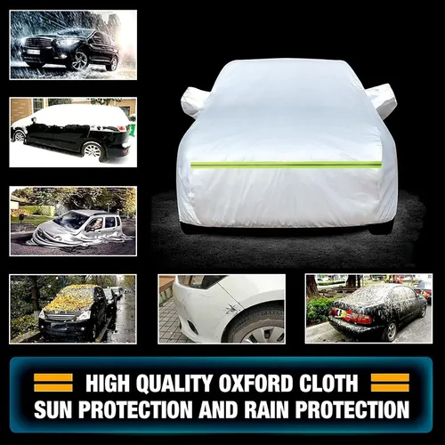 Vista 2 de Funda para automóvil compatible con Mazda Mazda2, Mazda3, Mazda5, Mazda6, para todo tipo de clima, para interiores y exteriores, impermeable