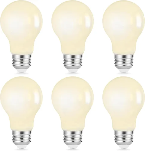 Vista 8 de Sigalux Bombillas LED A19 regulables, equivalente a 75 W, 1000 lúmenes, blanco suave de 2700 K, base E26, vida útil de 15000 horas, bombillas LED