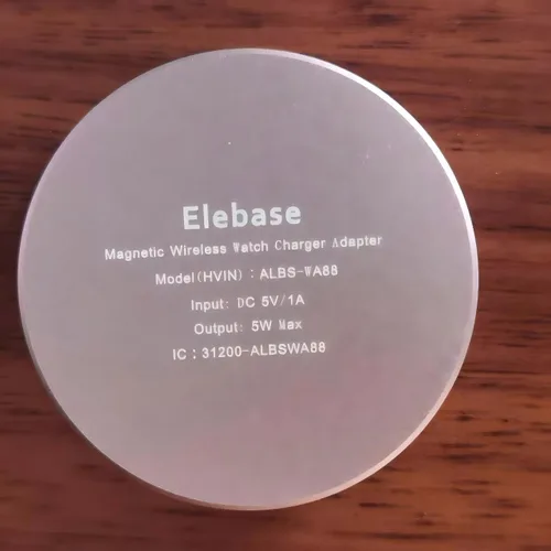 Vista 8 de Elebase for Apple Watch 12 USB C Charger,5W USBC Smartwatch Charging Dock Plateado