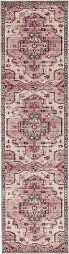 Vista 51 de Linon The Anywhere - Alfombra lavable Wesley marfil/amarillo, 5 x 7 pies Wesley Marfil y Amarillo