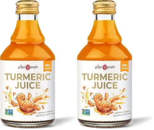 Vista 15 de Fiji Cúrcuma Juice by The Ginger People, botella de vidrio de 8 onzas (paquete de 1)