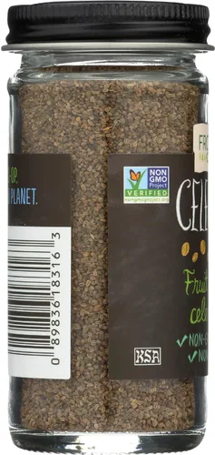Vista 6 de Frontier Co-op Semilla de apio entera, botella de 1.83 onzas, gran textura en ensaladas, clave en platos étnicos y encurtidos, Kosher