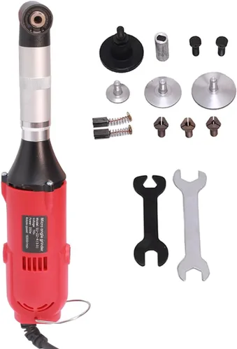 Amoladora Eléctrica de Troquel de 350W Lijadora Pulidora Herramienta de Amolado para Amolado de Contorno, Corte, Grabado, Pulido, Fresado, 6