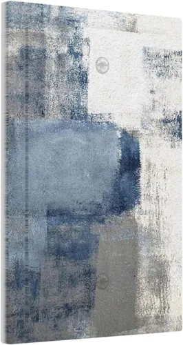 Vista 25 de Placa de Interruptor de Luz de Palanca Única Abstracta en Negro, Blanco y Gris, Cubierta de Tomacorriente, Placa de Pared Decorativa de Un