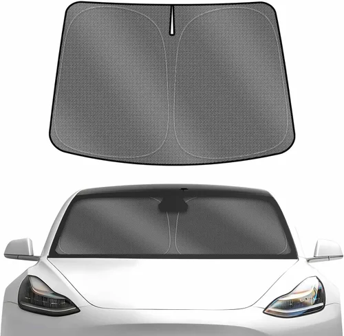 Vista 14 de Karltys - Parasol para parabrisas para Toyota 4Runner 2010-2025, parabrisa frontal reflectante de 240T de espesor, personalizado para 4-Runner