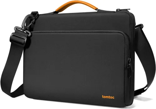 tomtoc 360 Bolsa de hombro protectora para laptop MacBook Air M5/A3449 (2026), M4/A3240, M3/A3113, M2/A2681, M1/A2337, Macbook Neo y Pro M2/M1,