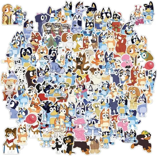 100 calcomanías de dibujos animados coloridos estéticos VSCO vinilo/PVC impermeables para botella de agua, teléfono, funda, computadora portátil,