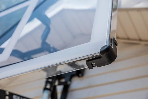 Vista 9 de Silverback NXT - Aro de baloncesto fijo y altura ajustable de 54 pulgadas con diseño QuickPlay