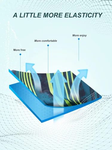 Vista 6 de SILKWORLD Traje de baño para hombre, de secado rápido, con forro de malla