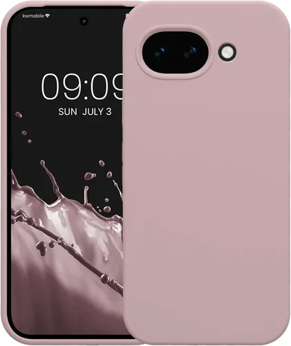 Vista 293 de kwmobile Funda Compatible con Google Pixel 6 Pro - Funda de teléfono de silicona TPU con acabado suave - Azul Arrecife