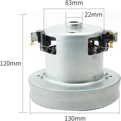 Vista 3 de Motor de alambre de cobre completo de 2200 W universal PY29 adecuado. Compatible para aspiradora Midea