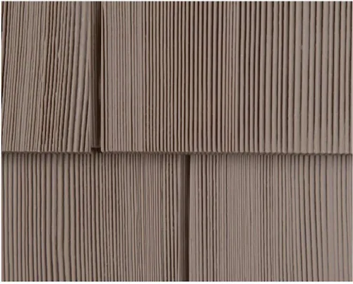 Vista 8 de Polaris Homeside Select doble de 7 pulgadas, revestimiento de vinilo de cedro sacudido (1/2 cuadrado), color gris carbón