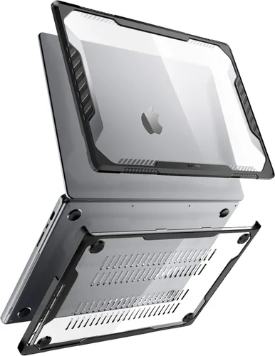 Vista 3 de SUPCASE Funda protectora rígida resistente para MacBook Pro de 14 pulgadas 2026-2021 (Unicorn Beetle), M5/M4/M3/M2/M1 Pro/Max A3434 A3185 A3401 Negro