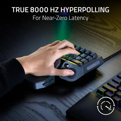Vista 8 de Razer Tartarus V2 Pro - Teclado analógico óptico para juegos con cable