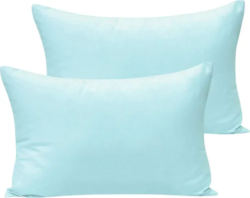 Vista 14 de NTBAY Juego de 2 fundas de almohada con cremallera para niños pequeños, 100% microfibra cepillada de 13 x 18 pulgadas, súper suaves y acogedoras