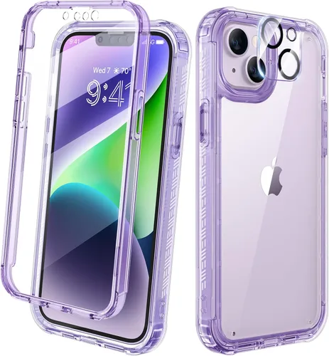 Vista 170 de Diaclara Funda magnética diseñada para iPhone Air, protector de pantalla de cuerpo completo, compatible con MagSafe, funda militar a prueba