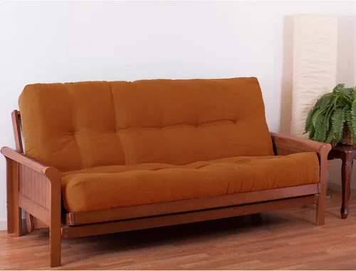 Vista 39 de Blazing Needles Colchón futón de sarga Renewal de 9 pulgadas, matrimonial, índigo