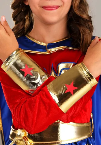 Vista 3 de Wonder Woman - Disfraz de manga larga para niñas