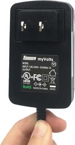 Vista 5 de MyVolts Adaptador de fuente de alimentación de 12 V compatible con disco duro externo Seagate SRDONF2 - Enchufe de EE. UU