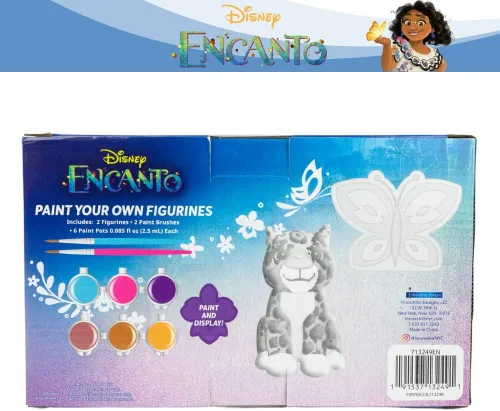 Vista 9 de Disney Encanto DIY Pinta tus propias figuritas Artes y Manualidades Set para Niñas