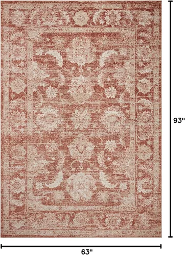 Vista 100 de Loloi Colección Odette ODT-06 - Alfombra de pasillo, 2 pies 7 pulgadas x 10 pies 0 pulgadas, cielo/multi