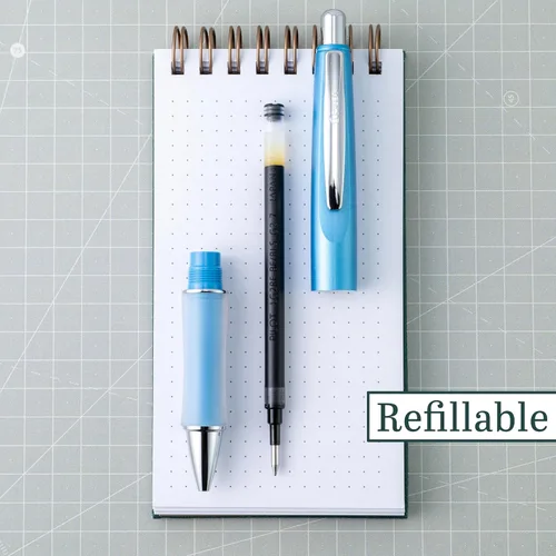 Vista 3 de Pilot Dr. Grip Bolígrafo de gel retráctil, limitado, azul (Ice Blue Barrel)